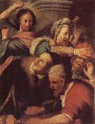 Christ Driving the Money-changers from the Temple Rembrandt